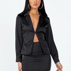 Princess Polly Eileen Black Skirt Set